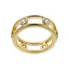 Autentica - Bezel Set Eternity Band In Gold
