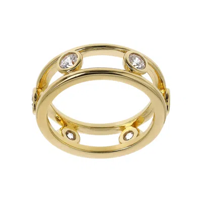 Autentica - Bezel Set Eternity Band In Gold
