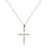 Autentica - Cross Pendant With Chain In Gold
