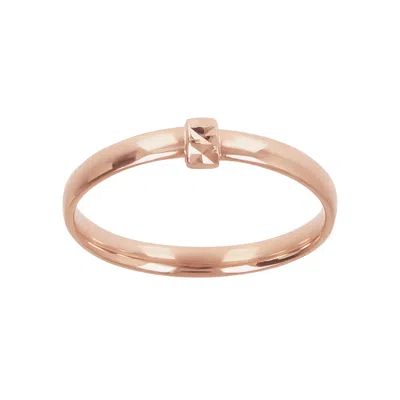 Autentica - Diamond Cut Accent Ring In Gold