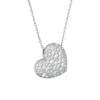 Autentica - Heart Slide Necklace In Silver