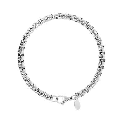 Autentica - Polished Box Chain In Silver