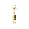 Autentica - Polished Magnetic Lobster Clasp Extender In Gold