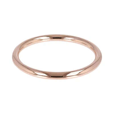 Autentica - Polished Slip-on Bangle Bracelet In Gold