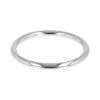 Autentica - Polished Slip-on Bangle Bracelet In Silver