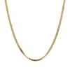 Autentica - Super Cube Link Chain 20" Necklace In Gold