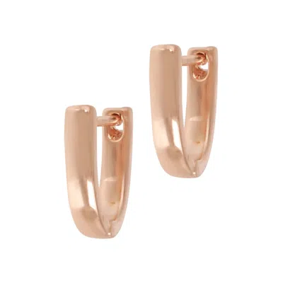 Autentica - 1/2" Open Hoop Earrings In Gold