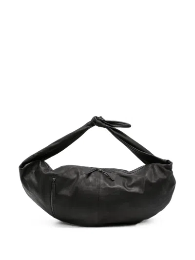 Autentica 504 Leather Cross Body In Black