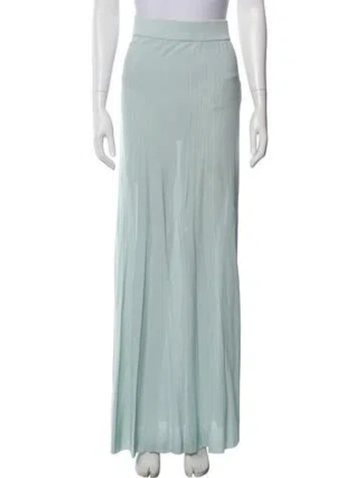 Pre-owned Auteur Long Skirt In Green