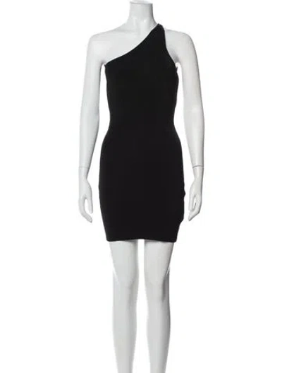 Pre-owned Auteur One-shoulder Mini Dress W/ Tags In Gray