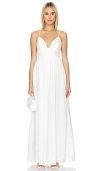 Auteur Sophia Dress In 白色