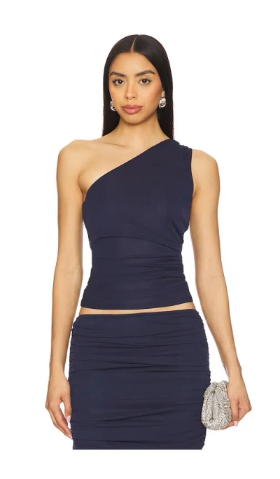 Auteur Studio Nora Top In Dark Blue