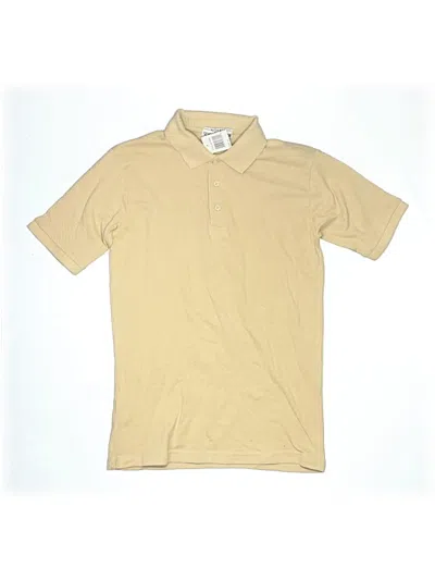 Pre-owned Authentic Galaxy Kids' Short Sleeve Top Tan Tops In Brown
