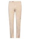 Authentic Original Vintage Style Man Pants Beige Size 34 Cotton, Elastane