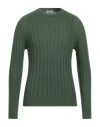 Authentic Original Vintage Style Man Sweater Green Size S Virgin Wool