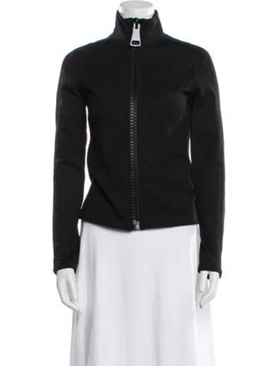 Pre-owned Authier Biker Jacket In Blue