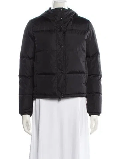 Pre-owned Authier Down Down Jacket In Black