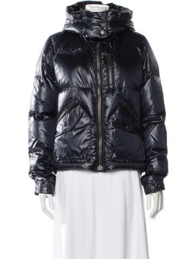 Pre-owned Authier Down Jacket In Blue