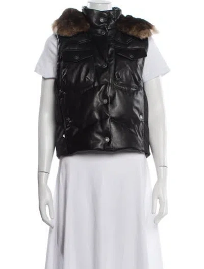 Pre-owned Authier Vest In Black