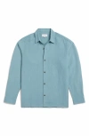 Auto-reply™ Andrew Linen Blend Button-up Shirt