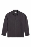 Auto-reply™ Andrew Linen Blend Button-up Shirt