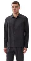Auto-reply™ Andrew Linen Shirt Granite