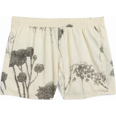 Auto-reply™ Print 4-inch Nylon Swim Trunks