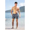 Auto-reply™ Print 4-inch Nylon Swim Trunks In Blue