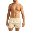 Auto-reply™ Solid 4-inch Nylon Swim Trunks In White