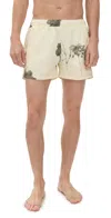 Auto-reply™ Printed Sebastian Swim Trunks 4 Beach Brush/natural