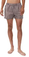 Auto-reply™ Printed Sebastian Swim Trunks 4 Driftwood Brown