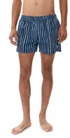 Auto-reply™ Printed Sebastian Swim Trunks 4 Lapis/bright Blue