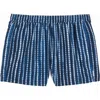 Auto-reply™ Solid 4-inch Nylon Swim Trunks In Blue