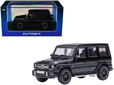 Autoart 2017 Mercedes-benz Amg G 63 Black 1/64 Diecast Model Car By
