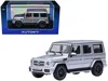Autoart 2017 Mercedes-benz Amg G 63 Silver Metallic 1/64 Diecast Model Car By  In Gray