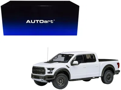 Autoart 2019 Ford F-150 Raptor Pickup Truck Oxford White 1/18 Model Car By