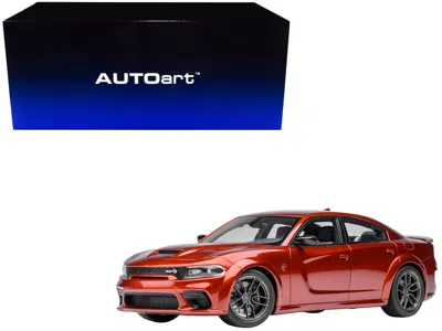 Autoart Dodge Charger Srt Hellcat Redeye Sinamon Stick Metallic 1/18 Model Car By