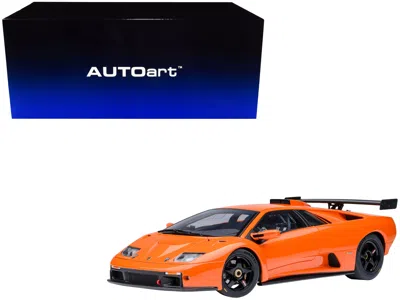 Autoart Lamborghini Diablo Gtr Arancio Ishtar Orange 1/18 Model Car By