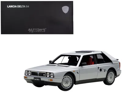 Autoart Lancia Delta S4 Grey 1/18 Diecast Model Car By  In Gray