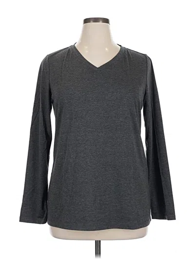 Pre-owned Automet 3/4 Sleeve T-shirt In Gray