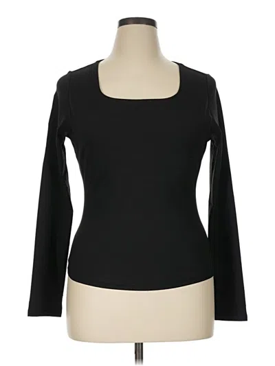 Pre-owned Automet 3/4 Sleeve T-shirt In Black