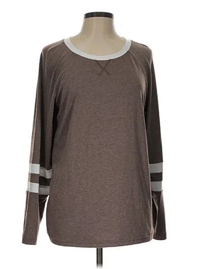 Pre-owned Automet 3/4 Sleeve T-shirt In Brown