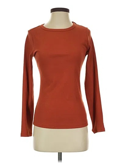 Pre-owned Automet 3/4 Sleeve T-shirt In Brown