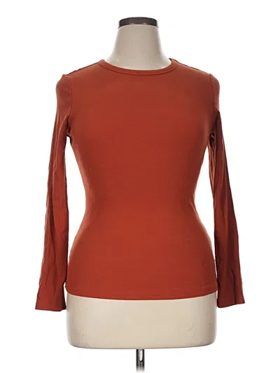 Pre-owned Automet 3/4 Sleeve T-shirt In Orange