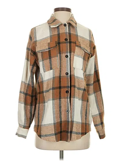 Pre-owned Automet Fleece Jacket In Brown