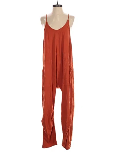 Pre-owned Automet Jumpsuit In Red