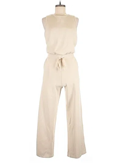 Pre-owned Automet Jumpsuit In Tan