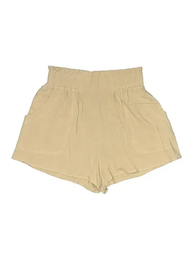 Pre-owned Automet Khaki Shorts In Gold