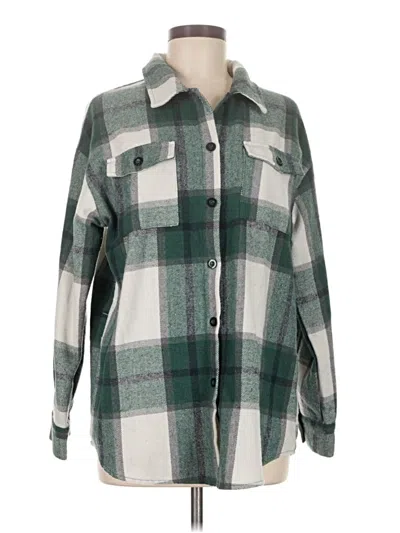 Pre-owned Automet Long Sleeve Blouse In Green