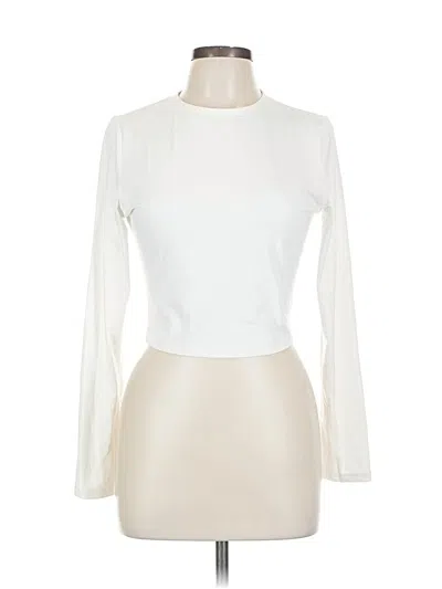 Pre-owned Automet Long Sleeve T-shirt In White